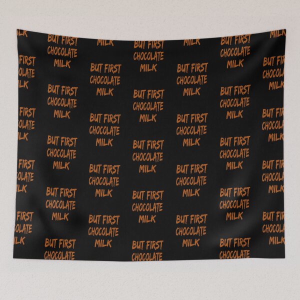 Item preview, But First Chocolate Milk designed and sold by DARBOL-DESIGN.