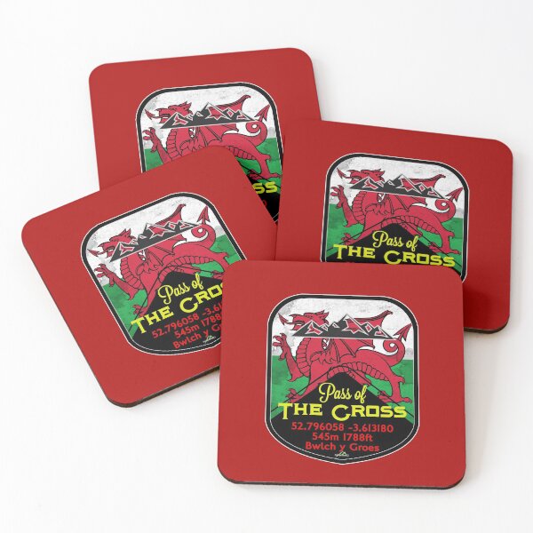 Item preview, Pass of the Cross Wales Sticker & T Shirt designed and sold by OuterShellUK.