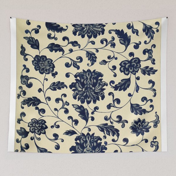 Item preview, flowers retro pattern designed and sold by funniesttext.