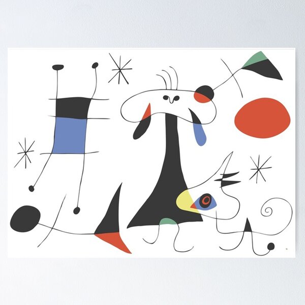 Item preview, The sun  red 1980 joan miro designed and sold by donnakovacs832.