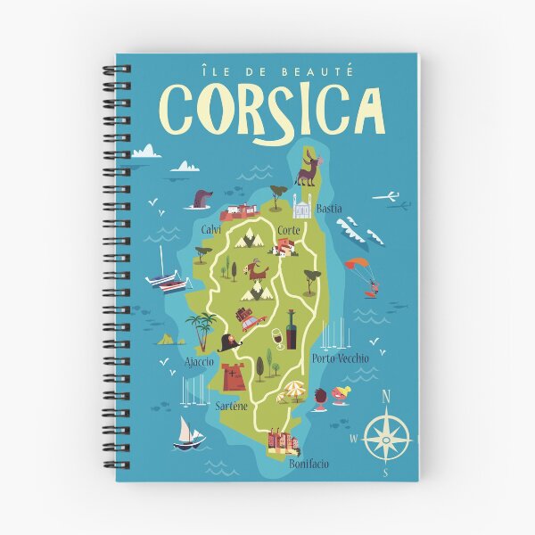 Item preview, Corsica poster designed and sold by GAGodel.