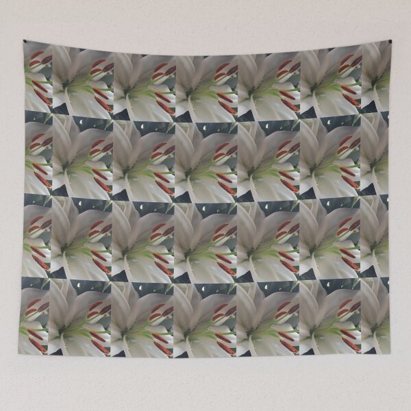 Item preview, Soothing, Relaxing, Pure White Oriental Lily - For Friendship and Weddings designed and sold by Bucklandcrafts.