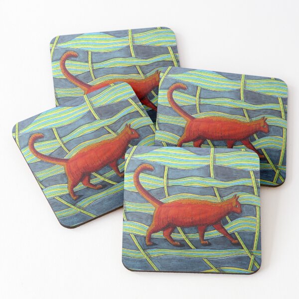 Item preview, 525 - RED CAT DESIGN - DAVE EDWARDS - COLOURED PENCILS - 2021 designed and sold by BLYTHART.