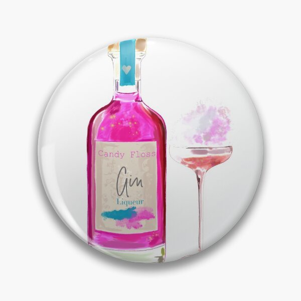Item preview, Candy Floss Gin liqueur  designed and sold by Leatextileart.