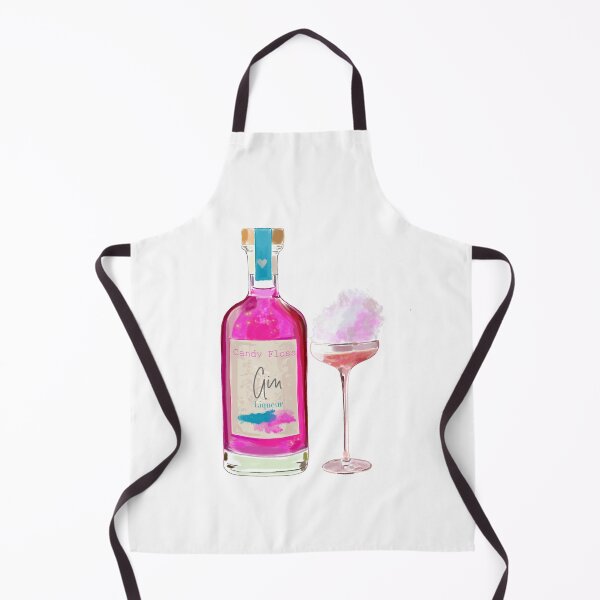 Item preview, Candy Floss Gin liqueur designed and sold by Leatextileart.
