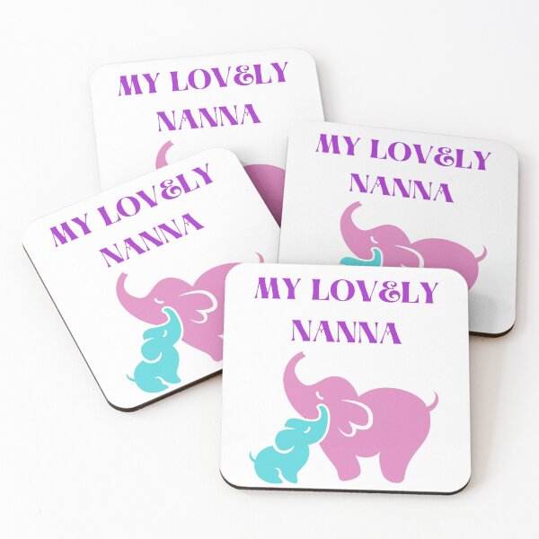Item preview, My Lovely Nanna, Cute Elephant Design designed and sold by WearItOwnIt.