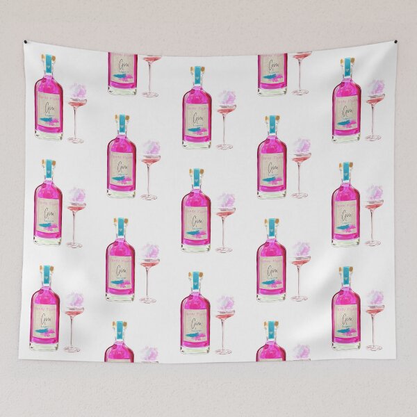 Item preview, Candy Floss Gin liqueur  designed and sold by Leatextileart.