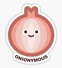 ONIONYMOUS Sticker