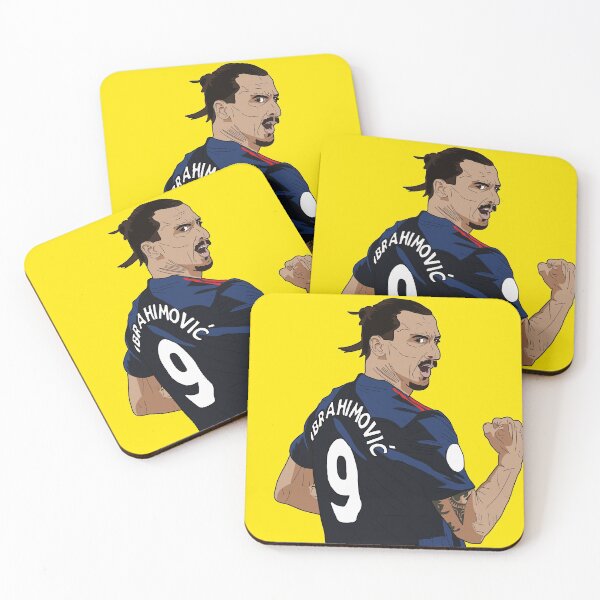 Item preview, Zlatan Ibrahimovic illustration designed and sold by TheSportsDraw.