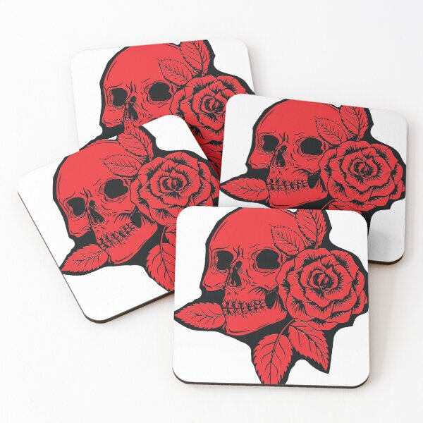 Item preview, Skull roses  designed and sold by ZethTheReaper19.