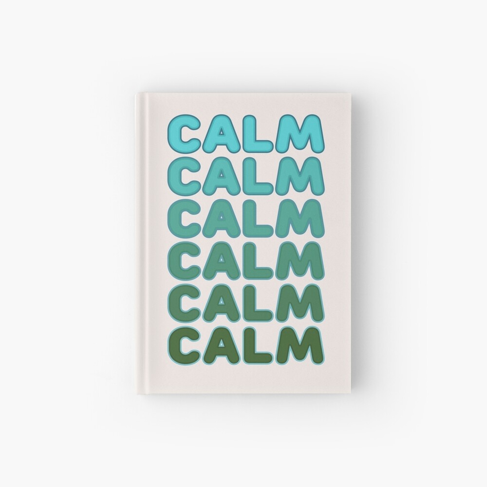 Calm Hardcover Journal