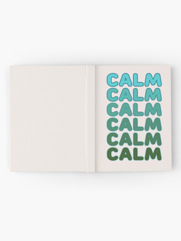 Alternate view of Calm Hardcover Journal