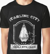 Starling City Vigilante Club Graphic T-Shirt