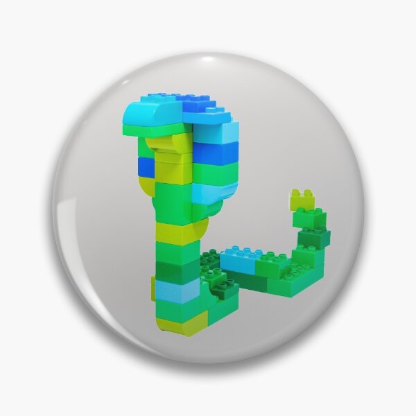 Item preview, Big Brick Build Cobra Snake designed and sold by bigbrickbuilds.