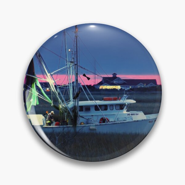 Item preview, Old Baldy Fishing Boat designed and sold by Tom3Piorkowski.
