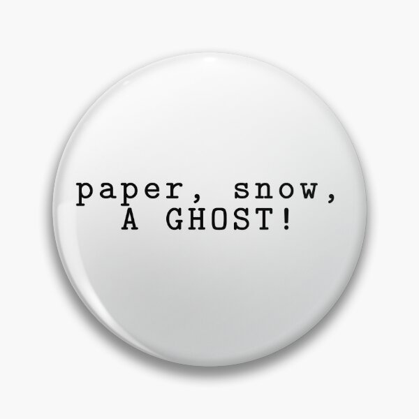 Item preview, Paper, snow, a ghost - joey quote  designed and sold by amupanda.