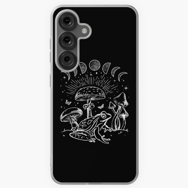 Item preview, Dark Academia Frog and Mushroom: Cottagecore Aesthetic with Goth Mystique, Alternative Edge, Forest Psychedelic Nature, and Witchy  designed and sold by MinistryOfFrogs.