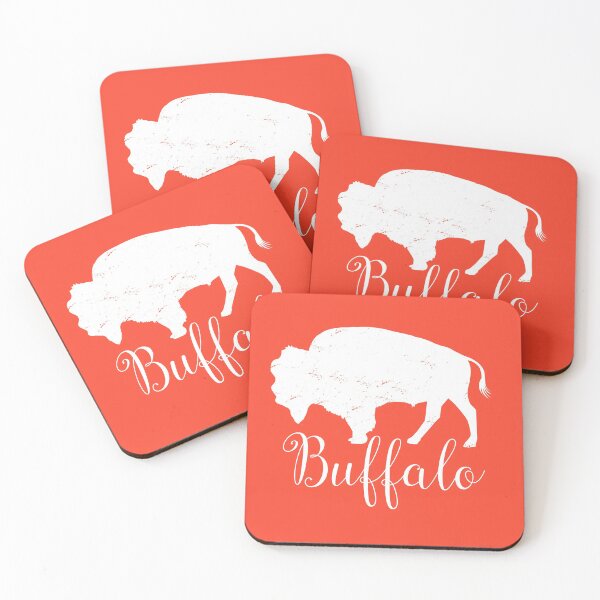 Item preview, Buffalo New York WNY 716 BuffaLove Pattern White and Red designed and sold by Art by Jess.