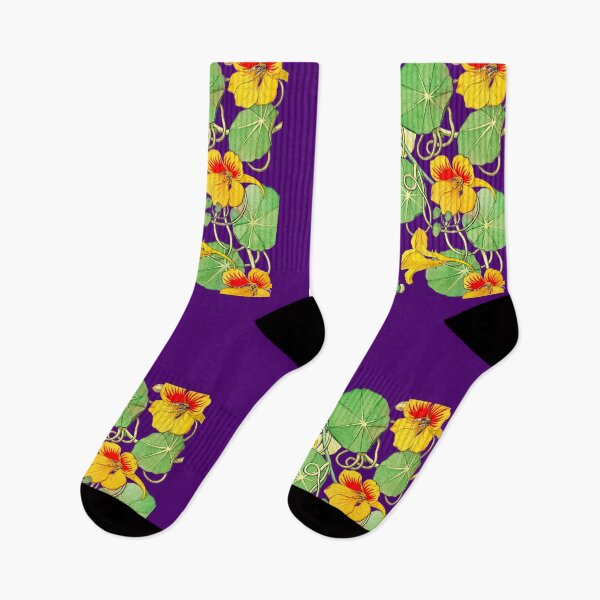 Item preview, Nasturtium Floral designed and sold by artistoutfitter.