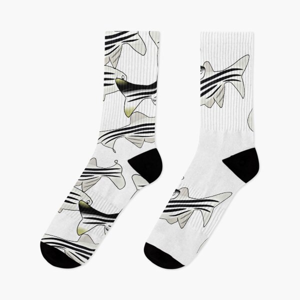 Item preview, ZebraFish Monochrome designed and sold by ikanaaga.