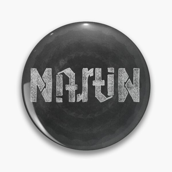 Item preview, Chalk Martin - Ambigram designed and sold by Paul Aitch Art.