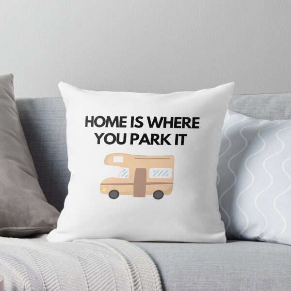 Artikelvorschau, Zuhause ist, wo Sie es parken | Wohnmobil Van Retro entworfen und verkauft von MerlinTea.