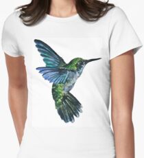 Nature Hummingbird Women's Fitted T-Shirt