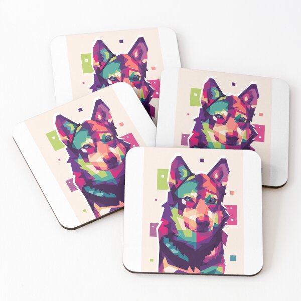 Item preview, Northern Inuit Dog Popart designed and sold by Bee Rose.