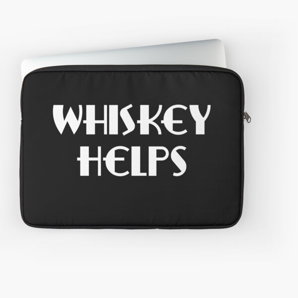 Item preview, Whiskey Helps Funny Whiskey Lover designed and sold by pearlindustries.