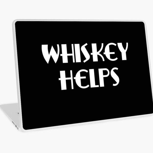 Item preview, Whiskey Helps Funny Whiskey Lover designed and sold by pearlindustries.