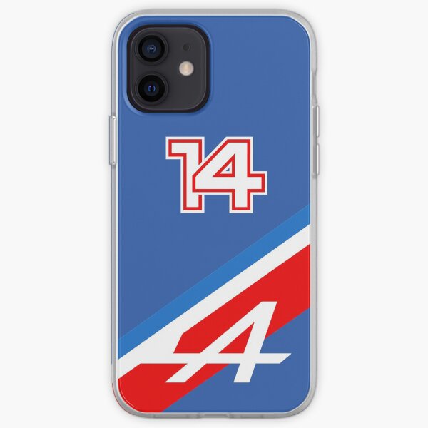 Fernando Alonso 14 Tricolore - Alpine F1 2021 Coque souple iPhone