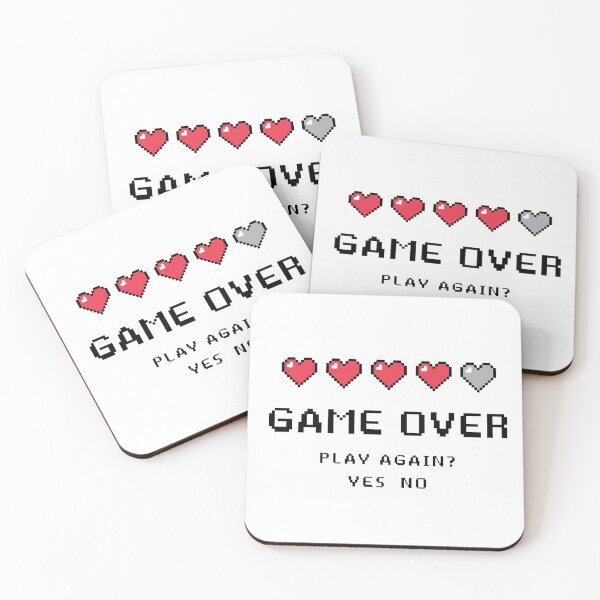 Item preview, Game Over Play Again? designed and sold by Alexander Wingate.