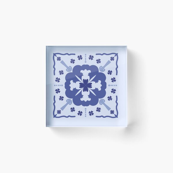 Item preview, Tile #1 Blue designed and sold by Sengflo.