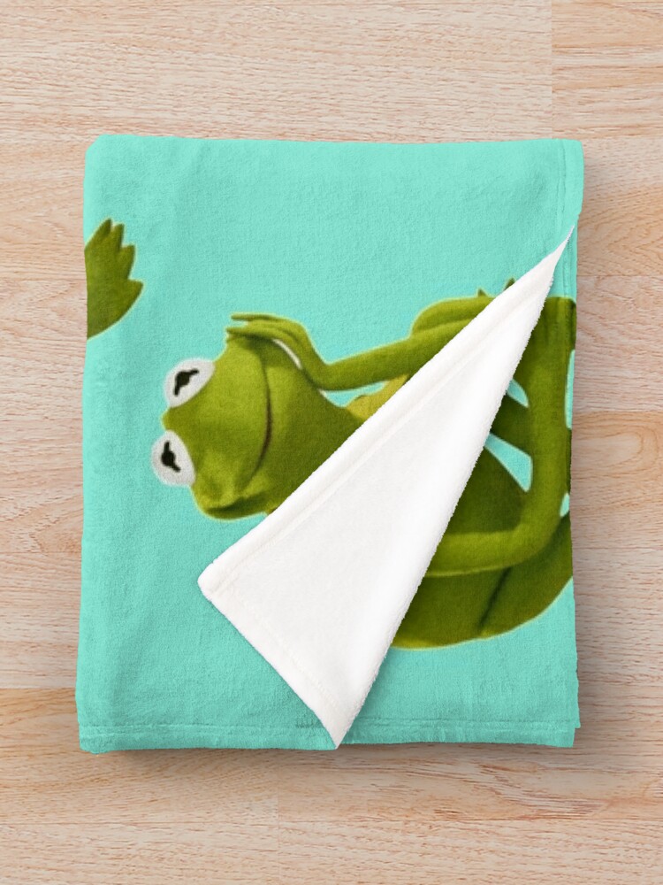 frog plush blanket