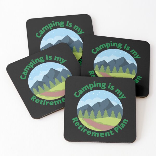 Item preview, Camping is my Retirement Plan designed and sold by TommysShop.