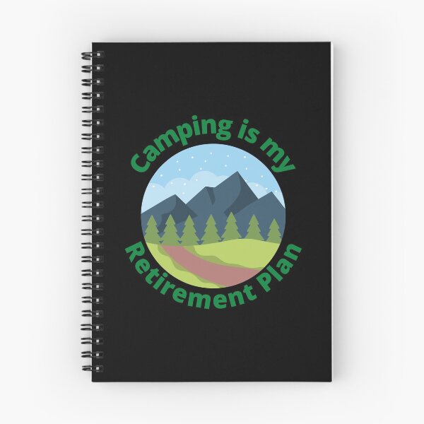 Item preview, Camping is my Retirement Plan designed and sold by TommysShop.