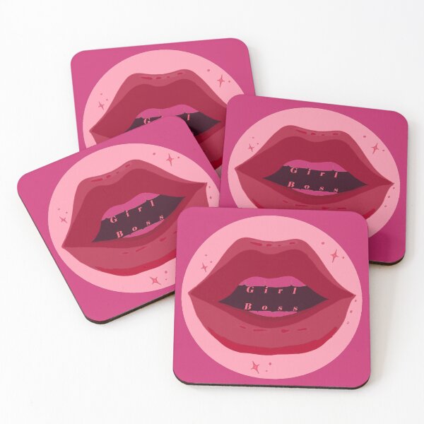 Artikelvorschau, Mädchen Boss Lippen entworfen und verkauft von buzzcutart.