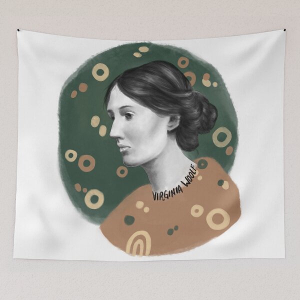 Item preview, Virginia Woolf designed and sold by beatrizcote.