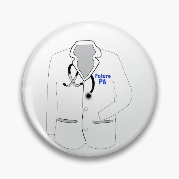 Item preview, Future PA white coat designed and sold by addiemaythePA.