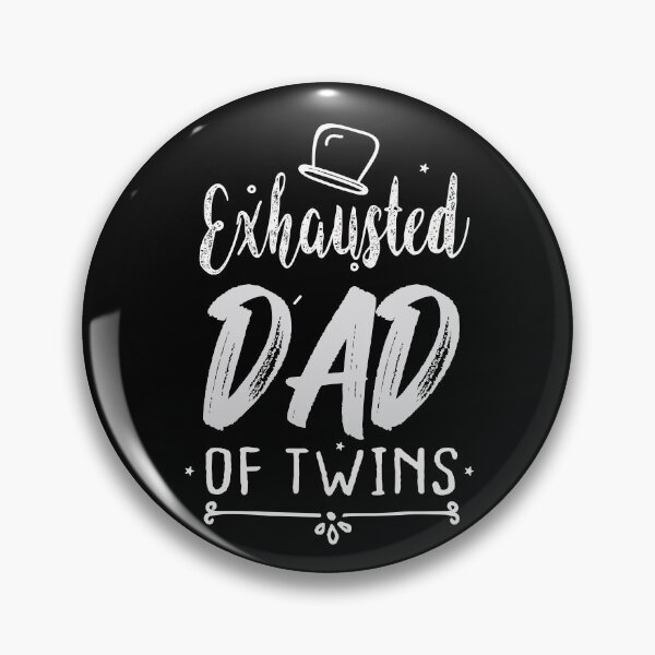 Item preview, Exhausted dad of twins designed and sold by YAITPSTORE.