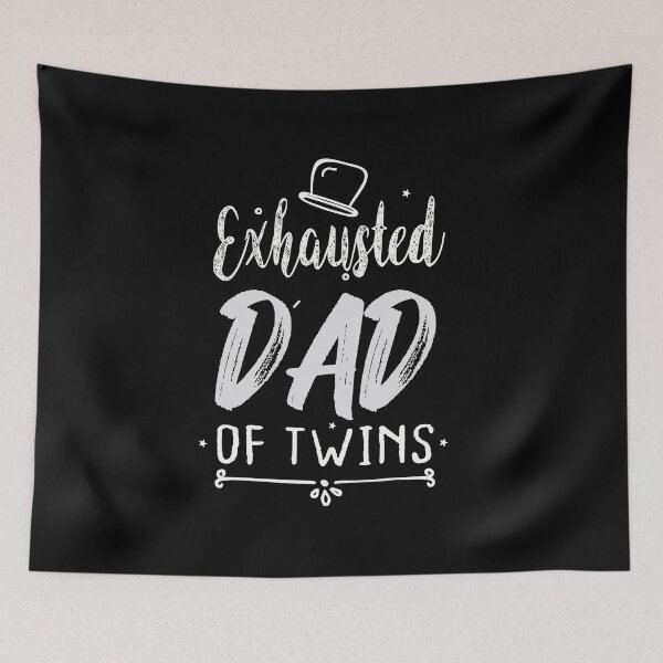 Item preview, Exhausted dad of twins designed and sold by YAITPSTORE.
