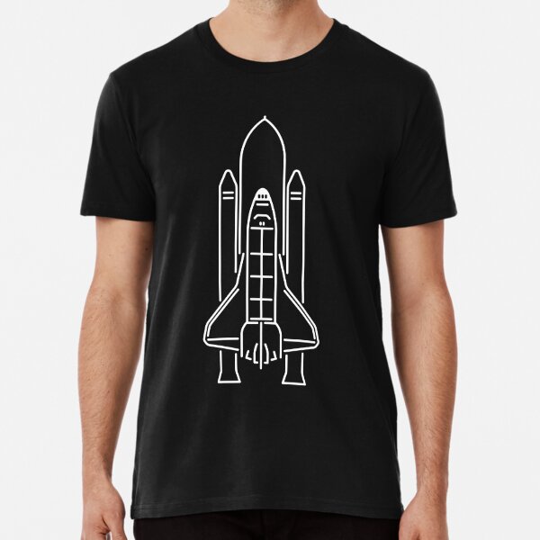 Redbubble Shuttle Line Sale | for Art Space Print Rocket Orbiter - Art\