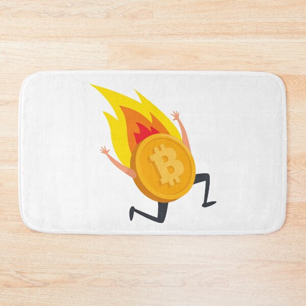 Item preview, Burning Bitcoin designed and sold by AeroAstro.