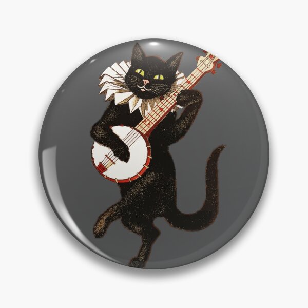 Item preview, Vintage Cat Music Banjo Freak WAP designed and sold by LeonardoBotha.