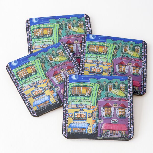 Item preview, Rooftops and Flowerpots designed and sold by ErnestJoy.