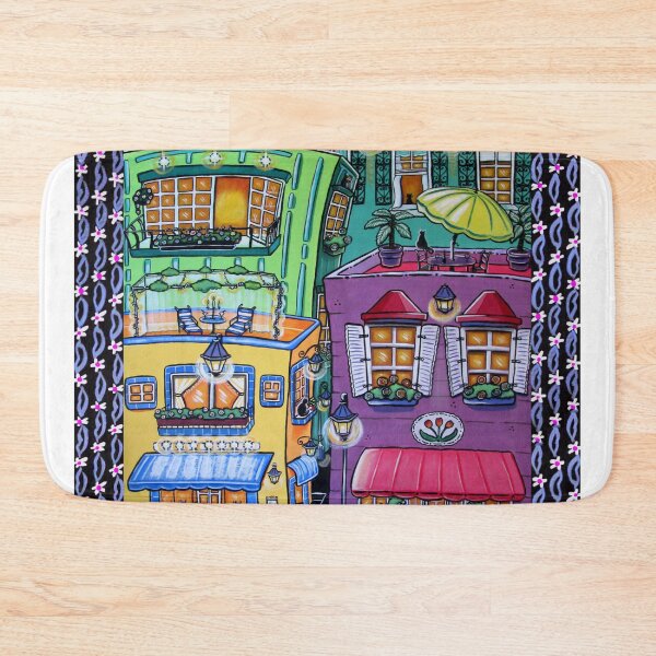 Item preview, Rooftops and Flowerpots designed and sold by ErnestJoy.