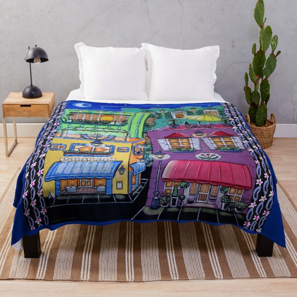 Item preview, Rooftops and Flowerpots designed and sold by ErnestJoy.