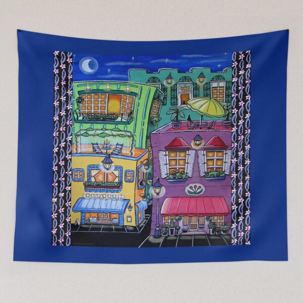 Item preview, Rooftops and Flowerpots designed and sold by ErnestJoy.