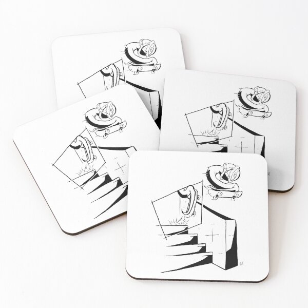 Item preview, Monocle jumping in Skateboard designed and sold by ArtCres.