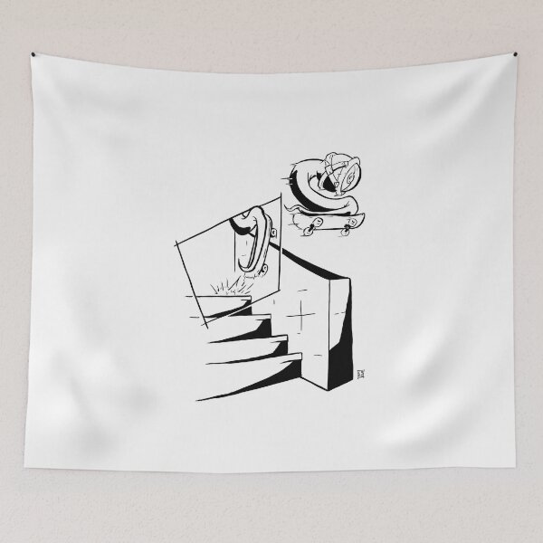 Item preview, Monocle jumping in Skateboard designed and sold by ArtCres.